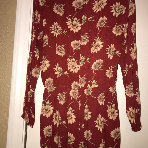Forever 21 long sleeved Floral Romper - Picture 2 of 3